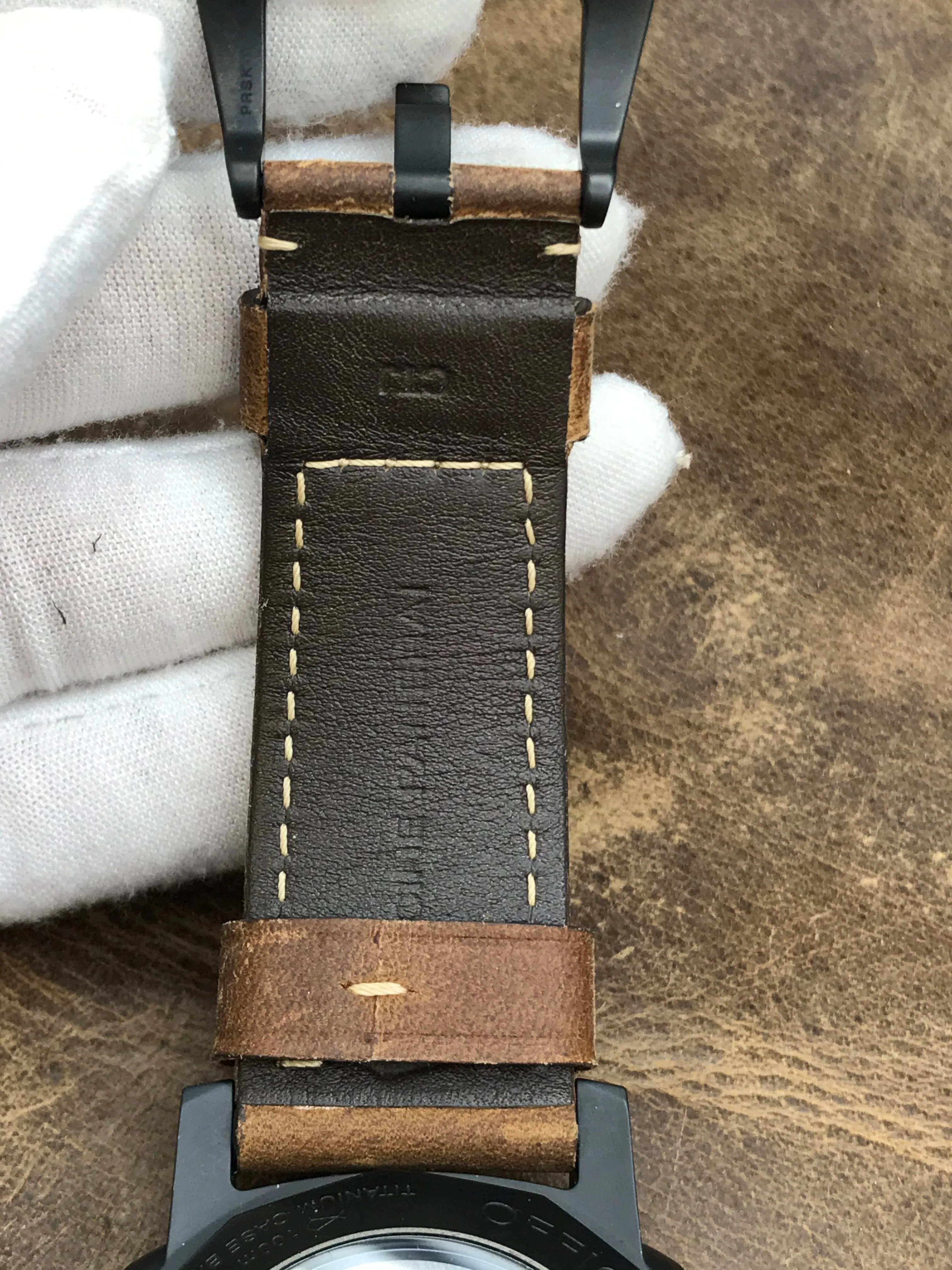 Panerai Luminor 1950 3 Days GMT Automatic PAM00441 Black Dial Automatic Men's Watch
