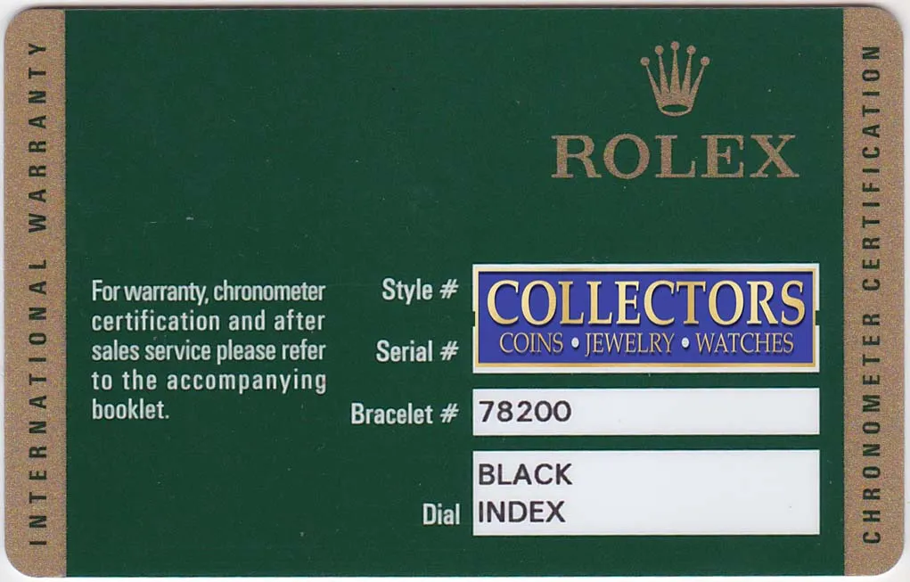 PAPERS MINT Rolex GMT Master II Blue 116710 BLNR Steel Ceramic Batman Watch Box