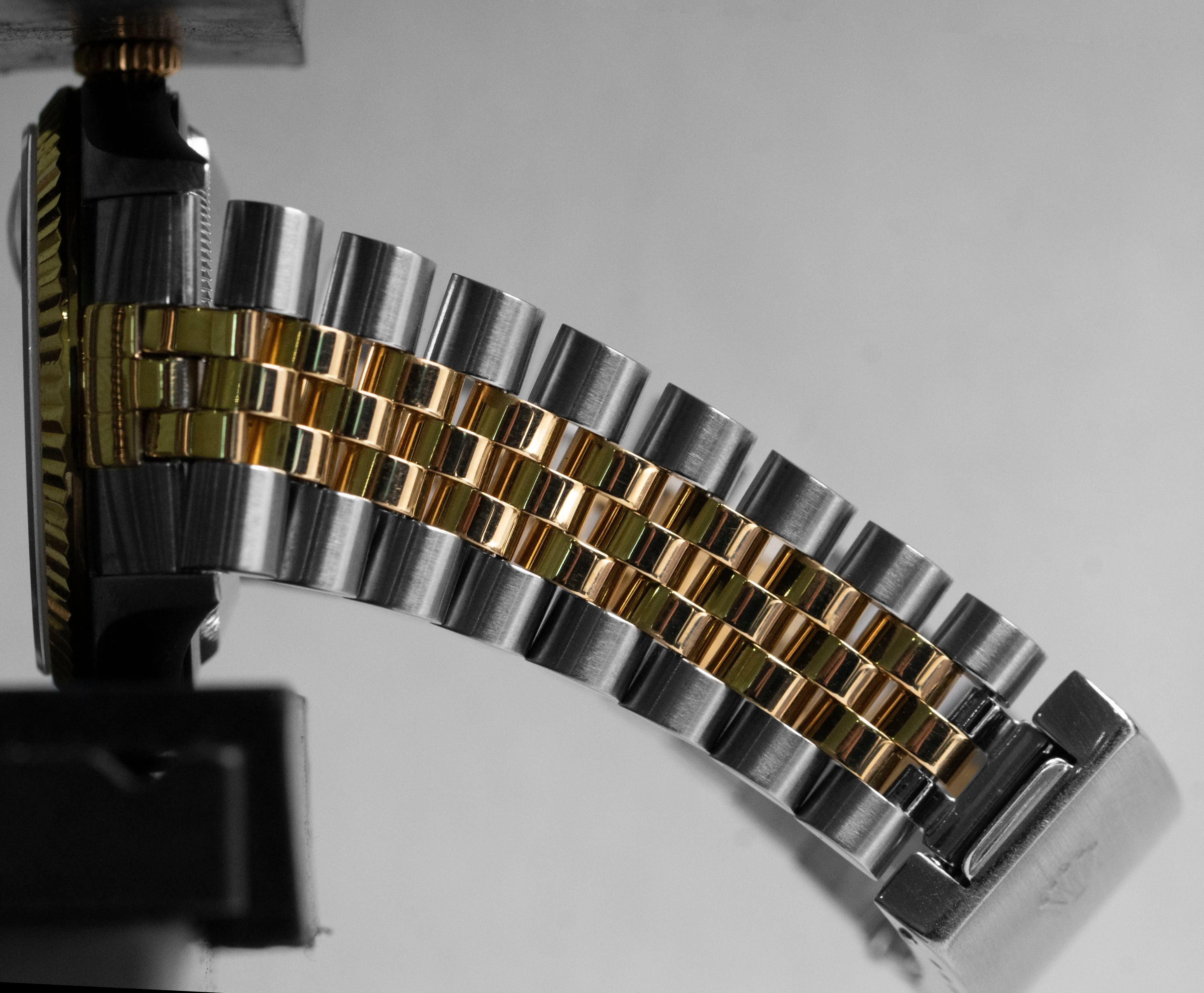 PAPERS Rolex DateJust 36mm White Two-Tone 18K Yellow Gold Steel Watch 16233 BOX