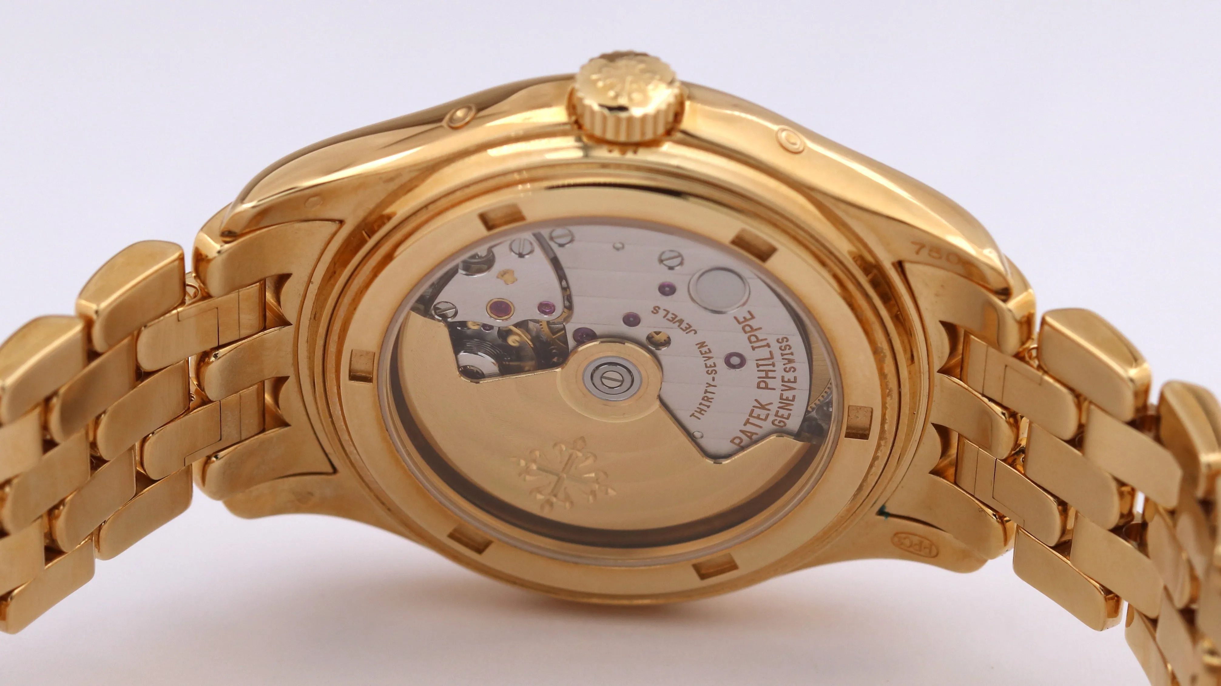 Patek Philippe Annual Calendar Moonphase 18K Yellow Gold 37mm Watch 5036/1J BOX