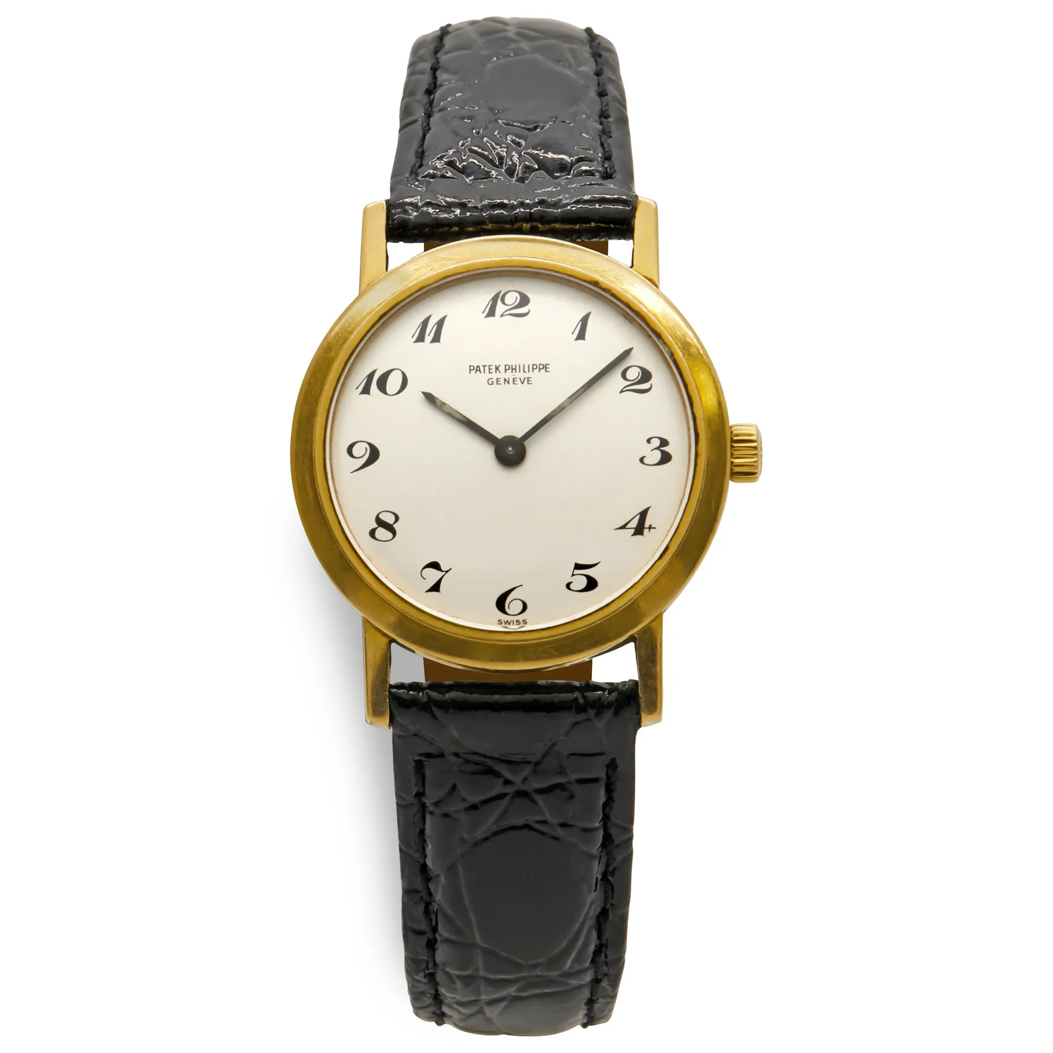 Patek Philippe Calatrava 4184J Beige Dial Manual Wind Women's Watch