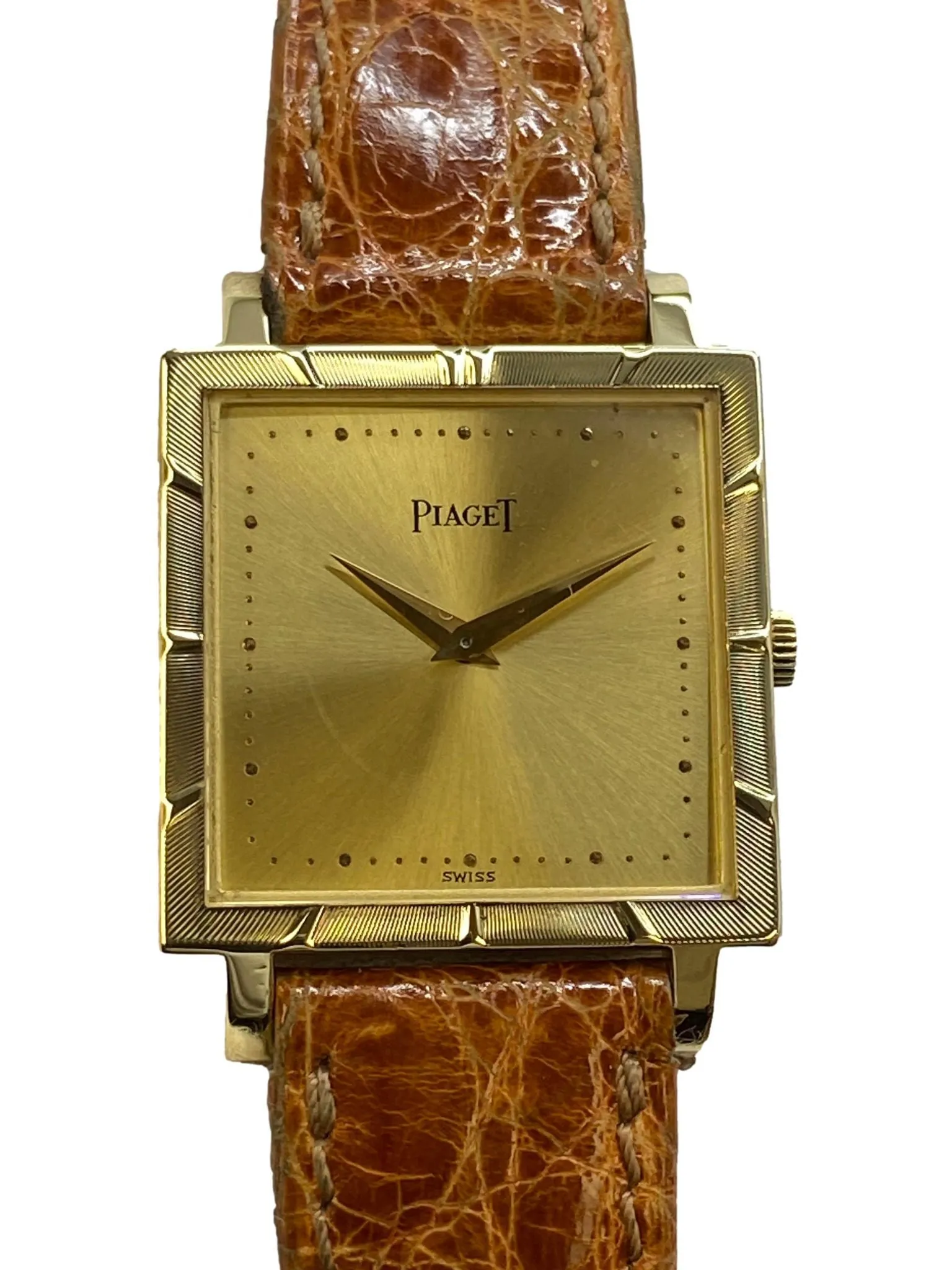 Piaget Tank Ultra Thin 927 Champagne Dial Manual Wind Men's Watch