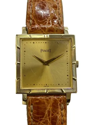Piaget Tank Ultra Thin 927 Champagne Dial Manual Wind Men's Watch