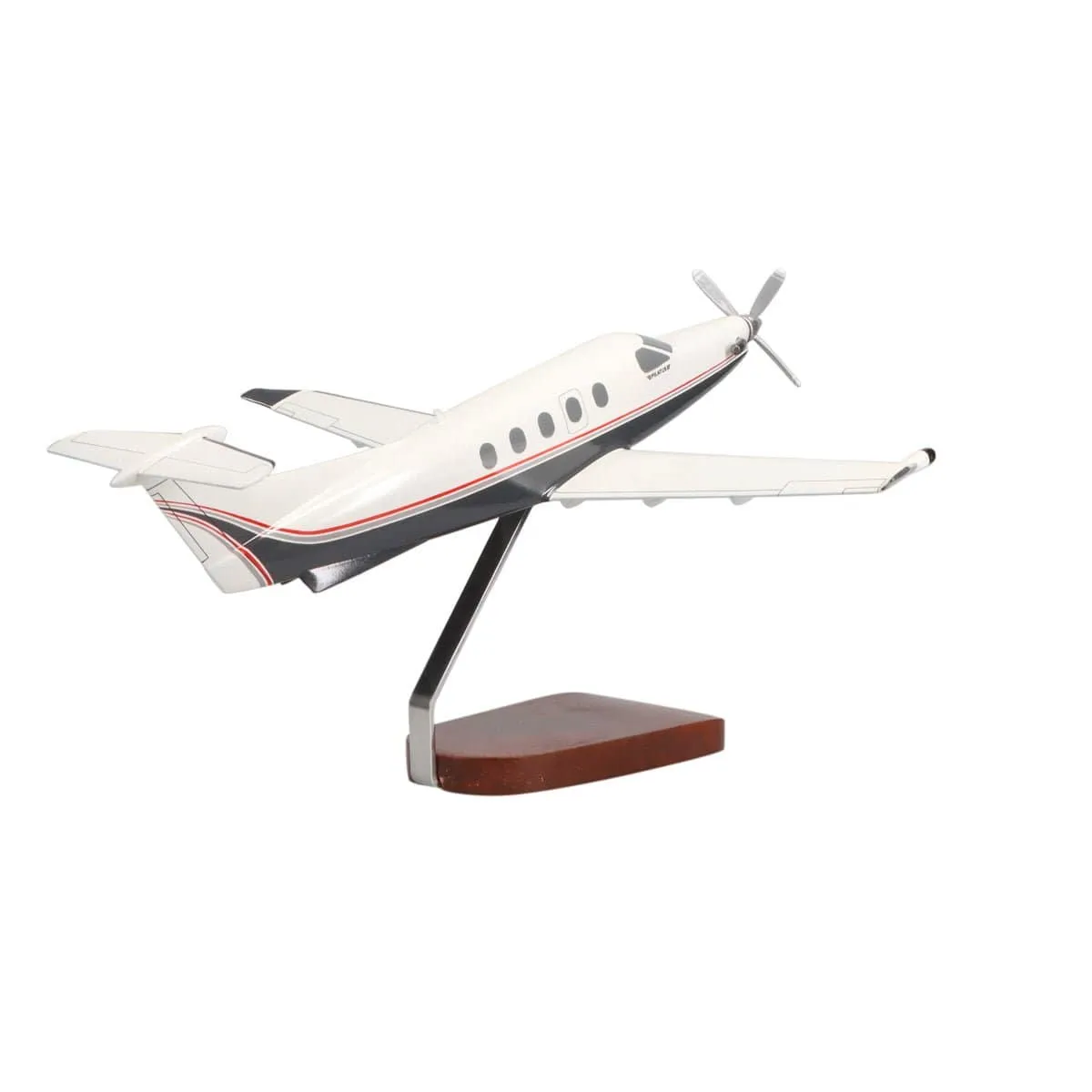 Pilatus PC-12 NG Large Mahogany Model