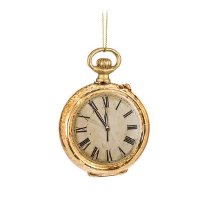 Pocket Watch Glass Ornament