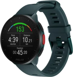 Polar Pacer GPS Running Watch High-Speed Processor Ultra-Light Display- Teal