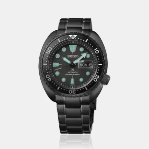 Prospex Men Automatic Black Dial Analog Stainless Steel Watch SRPK43K1