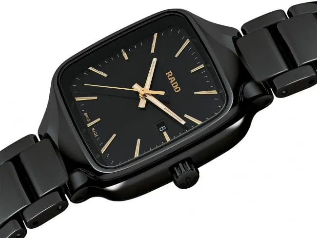 RADO True Square Black Ceramic Women's Watch R27080162