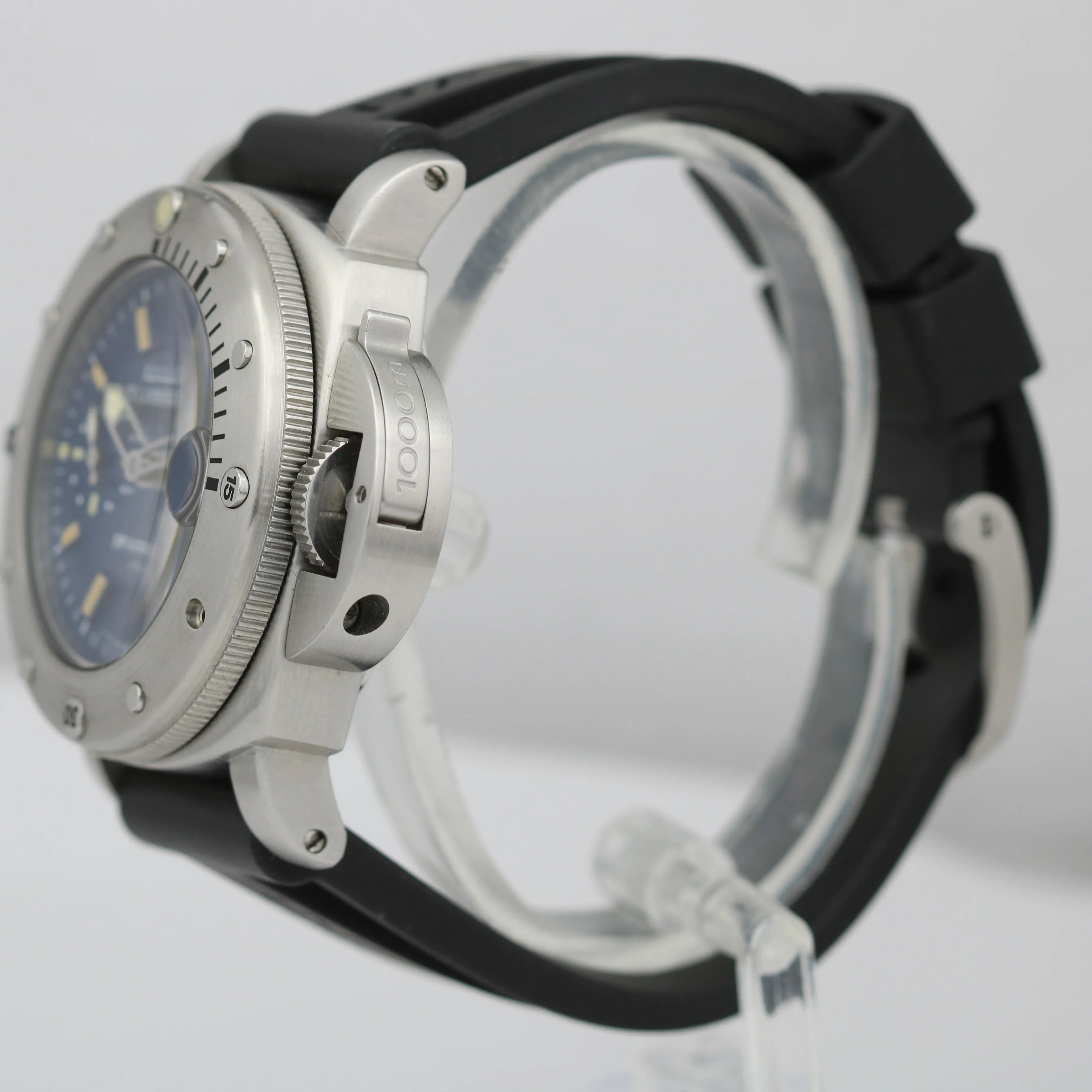 RARE Panerai Luminor Submersible LA BOMBA PAM00087 PAM87 Steel 44mm Date Watch
