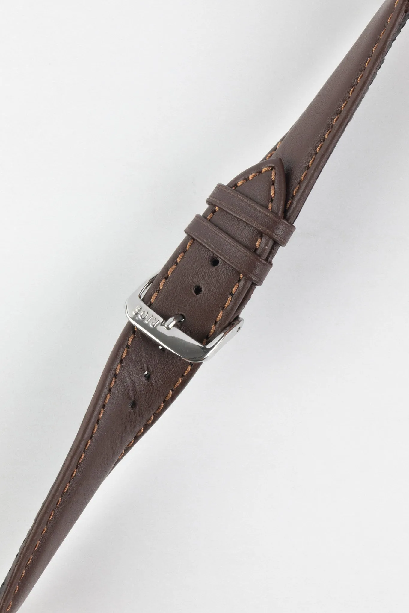 RIOS1931 OFF SHORE Hydrophobic Leather Watch Strap in MOCHA