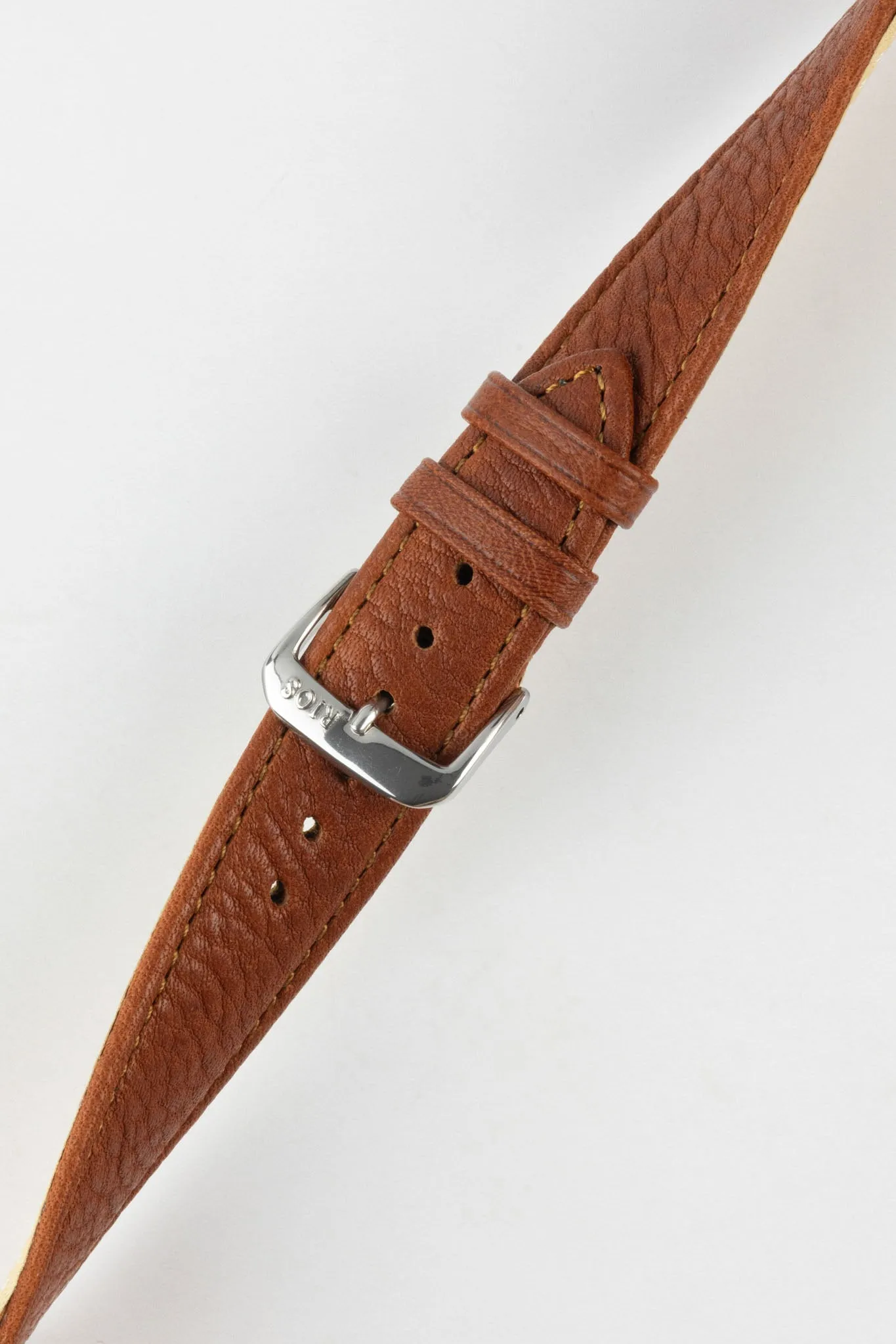 RIOS1931 WAGING Organic Watch Strap in COGNAC