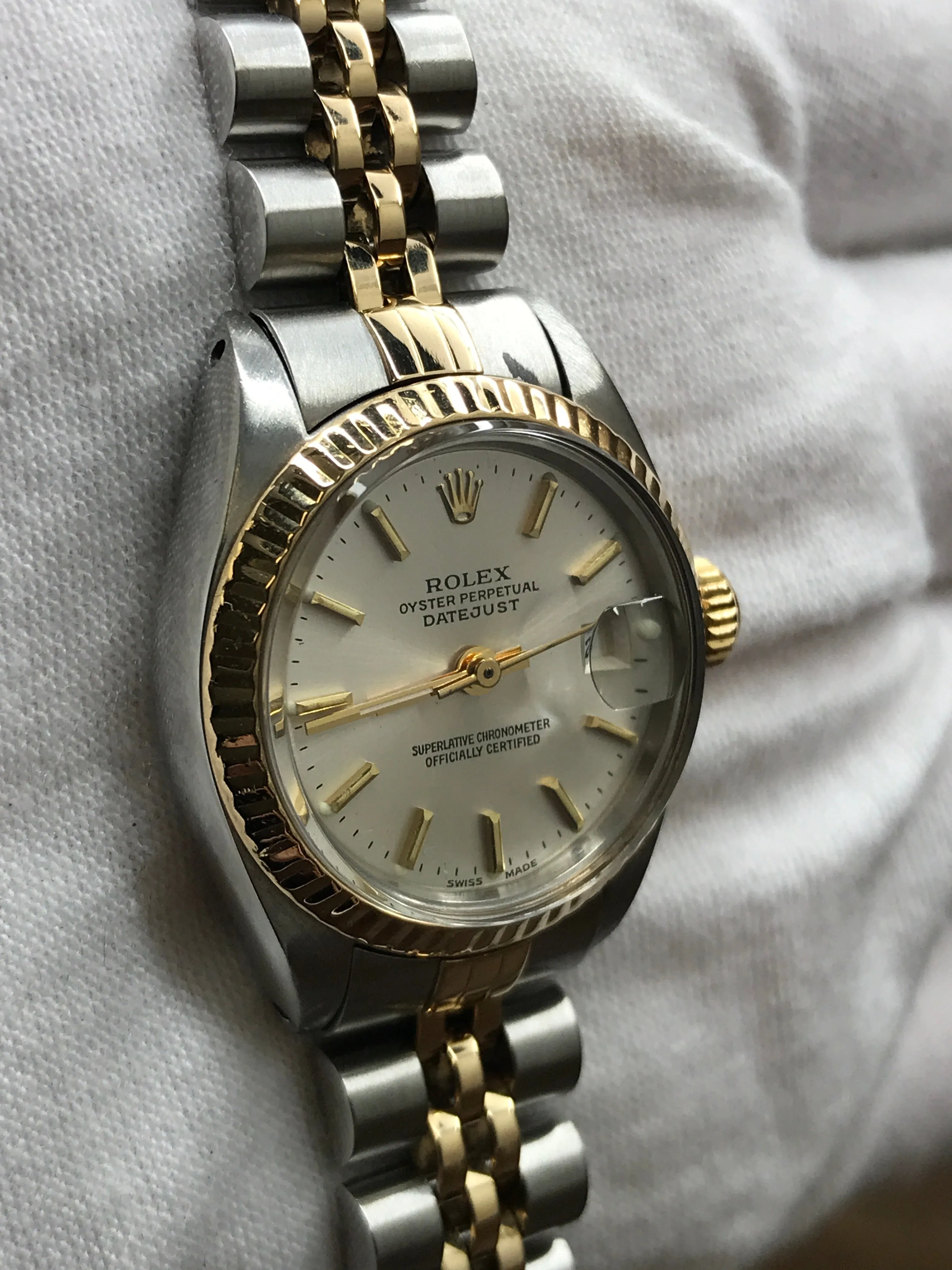 Rolex Datejust 26mm 6917 Silver Dial Automatic Women's Watch