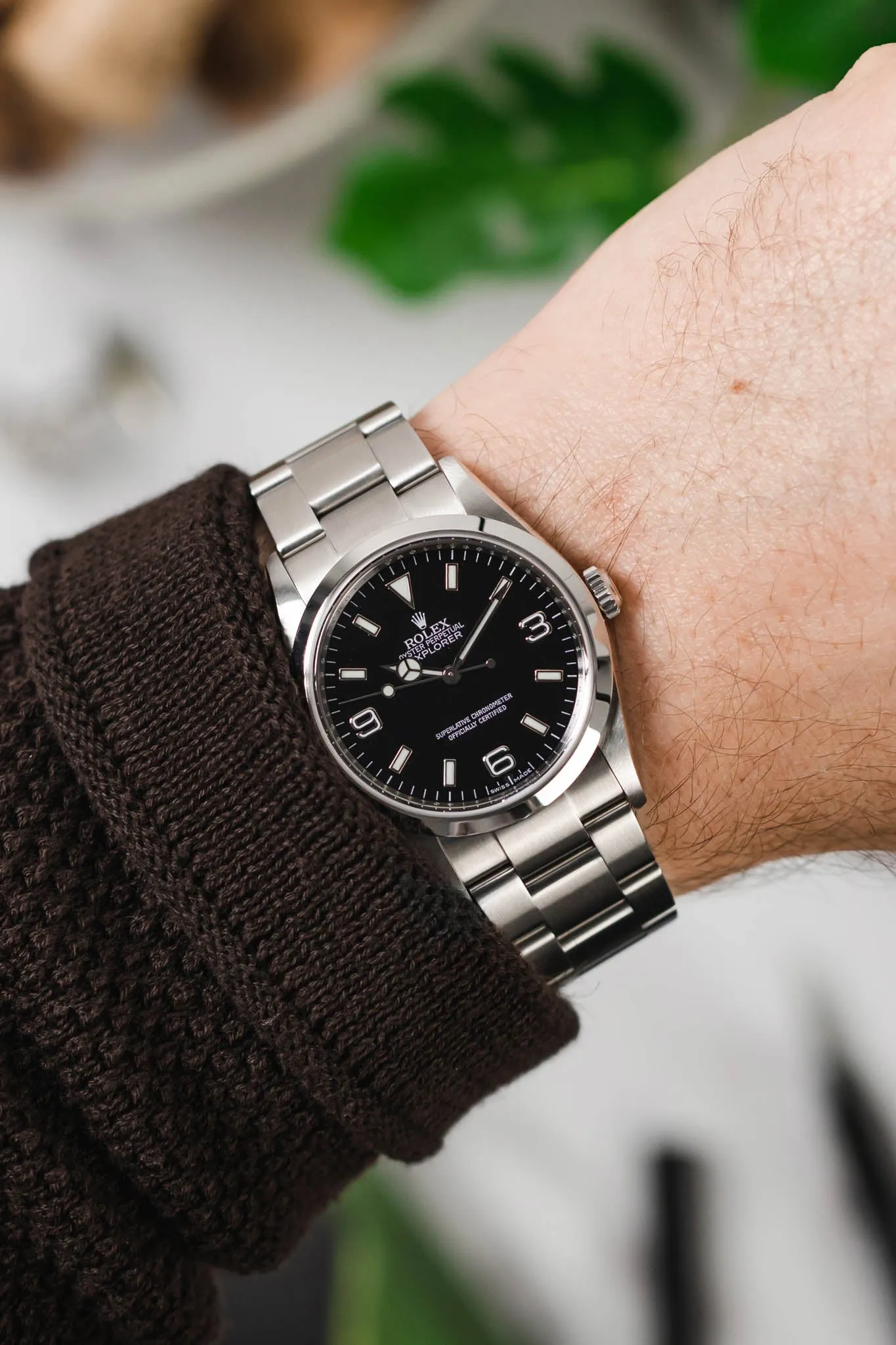 ROLEX Explorer 36mm - Black