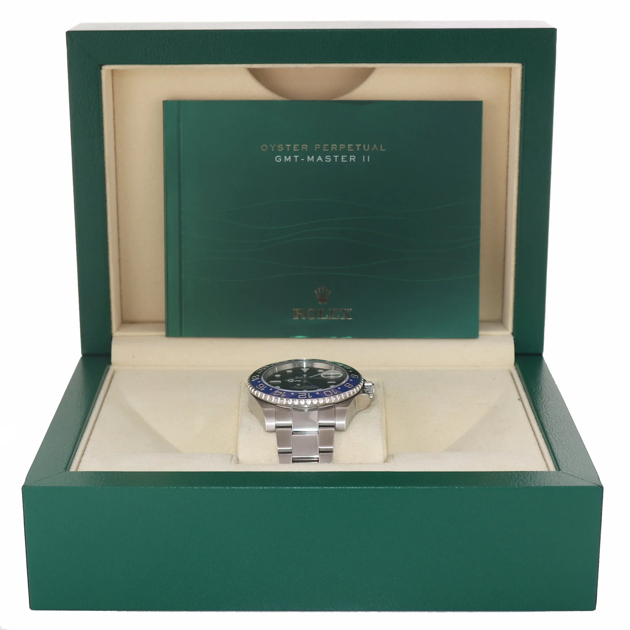 Rolex GMT Master II 116710 BLNR Steel Ceramic Batman Blue Watch Box