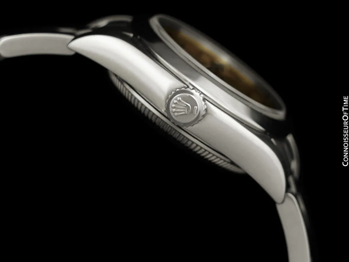 Rolex Ladies Oyster Perpetual No Date Watch with Pink Dial, Ref. 76080 - Stainless Steel