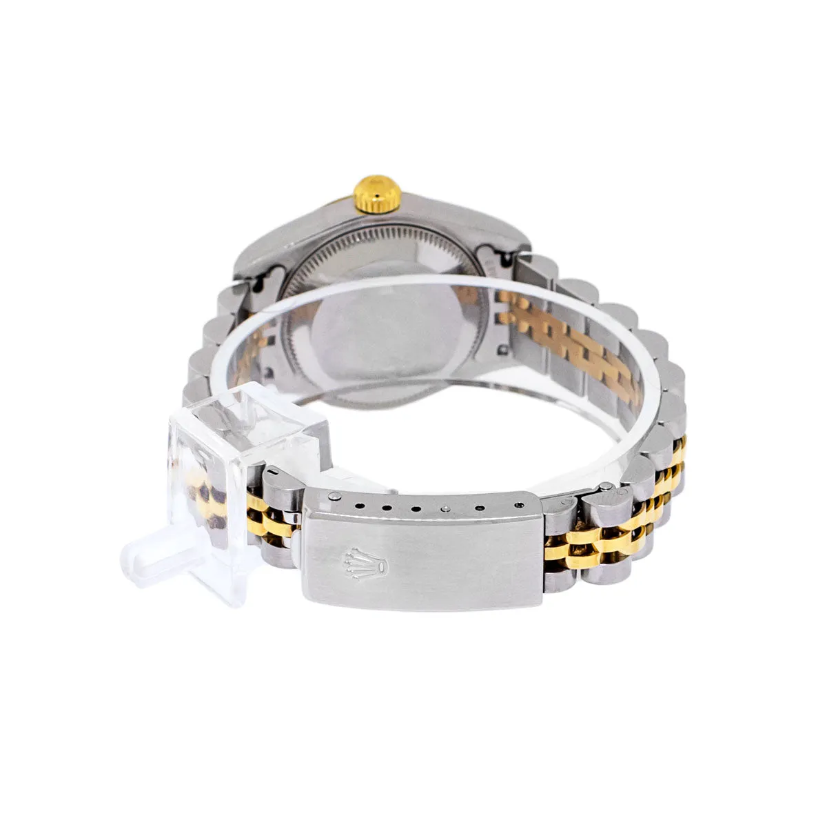 Rolex Lady-Datejust 26mm Yellow Gold & Steel Champagne Jubilee Diamond Dial 79173
