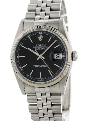 Rolex Oyster Perpetual Datejust 16234 Mens Watch