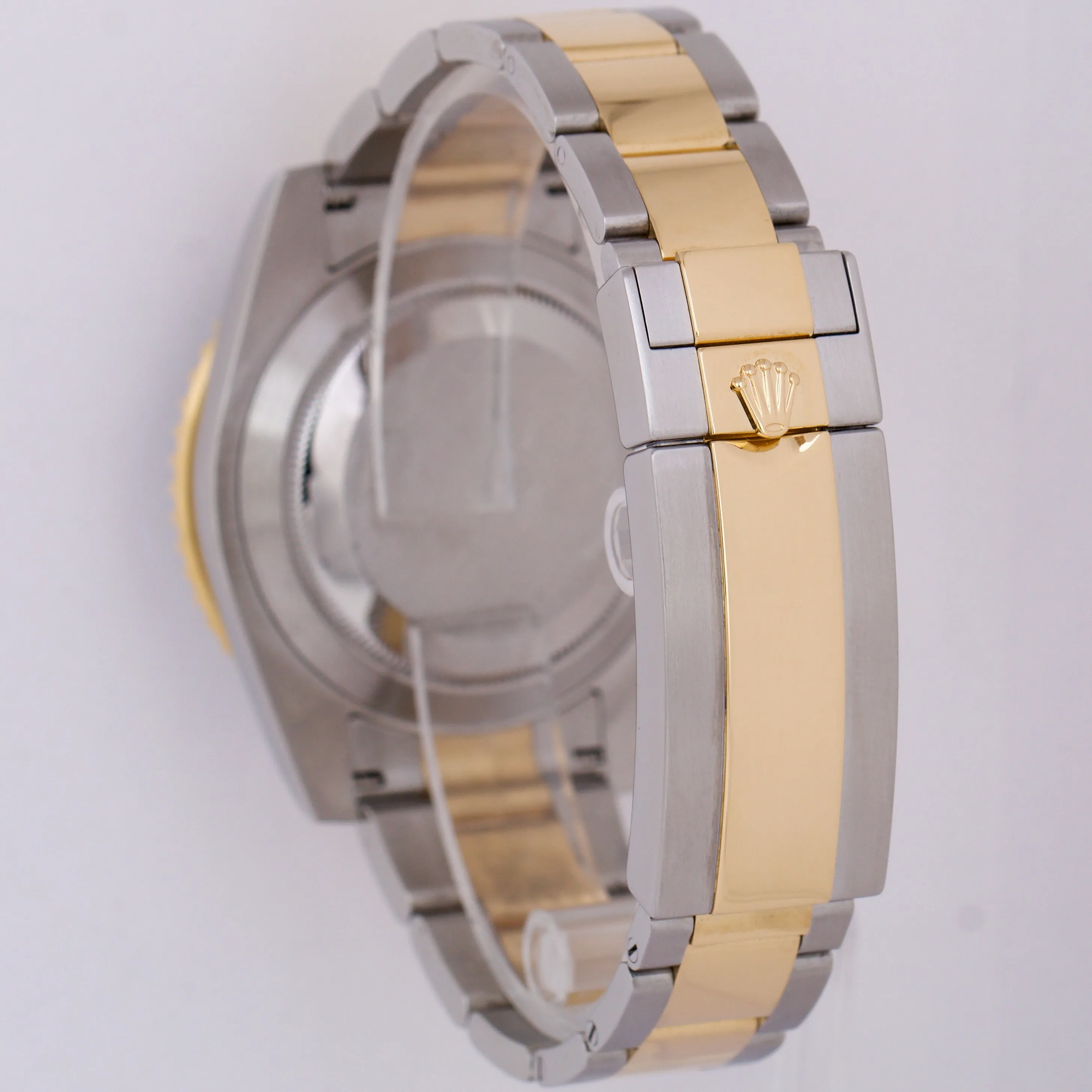 Rolex Submariner Date Ceramic BLUE Two-Tone 18K Yellow Gold 40mm 116613 LB