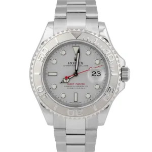 Rolex Yacht-Master 16622 REHAUT Platinum Stainless Steel Automatic 40mm Watch