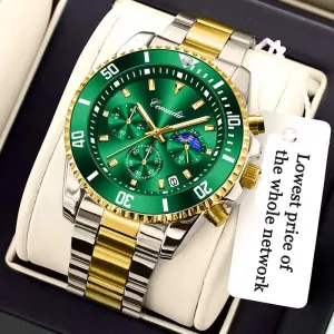 Sdotter 2023 Männer Uhr Top Marke Luxus Sport Quarz Herren Uhren Voller Stahl Wasserdicht Chronograph Armbanduhr Männer Relogio