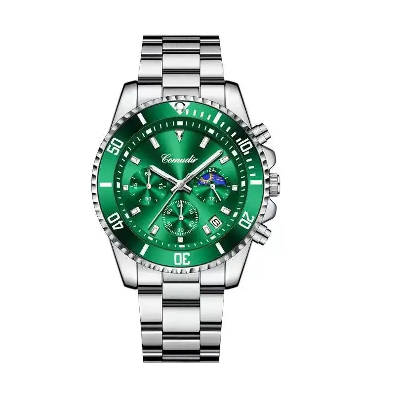 Sdotter 2023 Männer Uhr Top Marke Luxus Sport Quarz Herren Uhren Voller Stahl Wasserdicht Chronograph Armbanduhr Männer Relogio