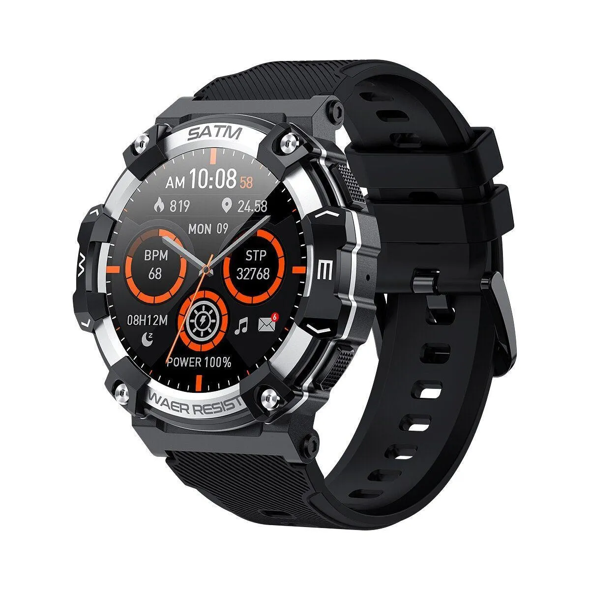 SENBONO Outdoor Sport Smart Watch Men Bluetooth Call IP68 Waterproof Watches Blood Pressure Fitness Tracker Smartwatch Men Women
