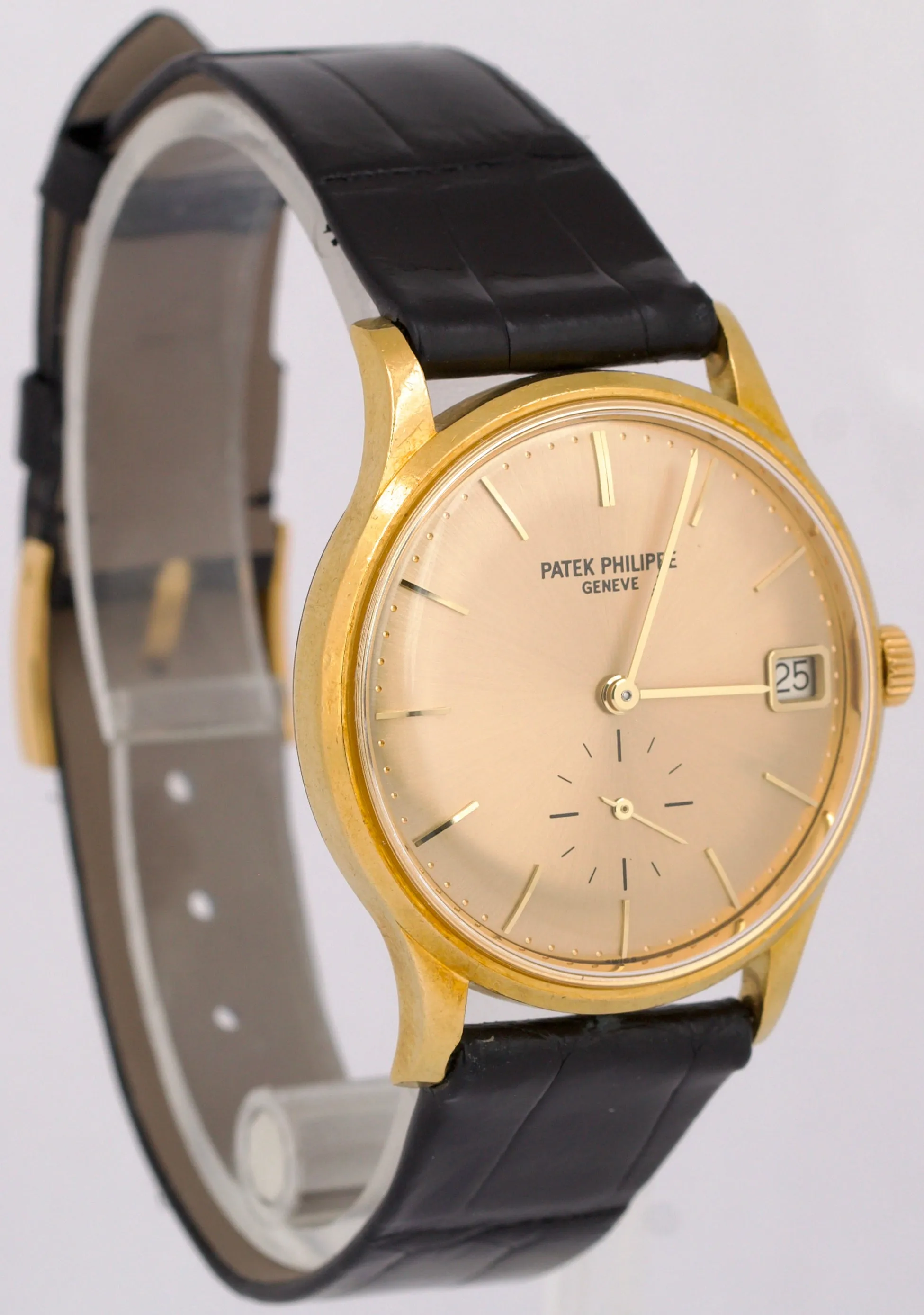 SERVICED Patek Philippe Calatrava 18K Yellow Gold 33.5mm Automatic 3514 Watch
