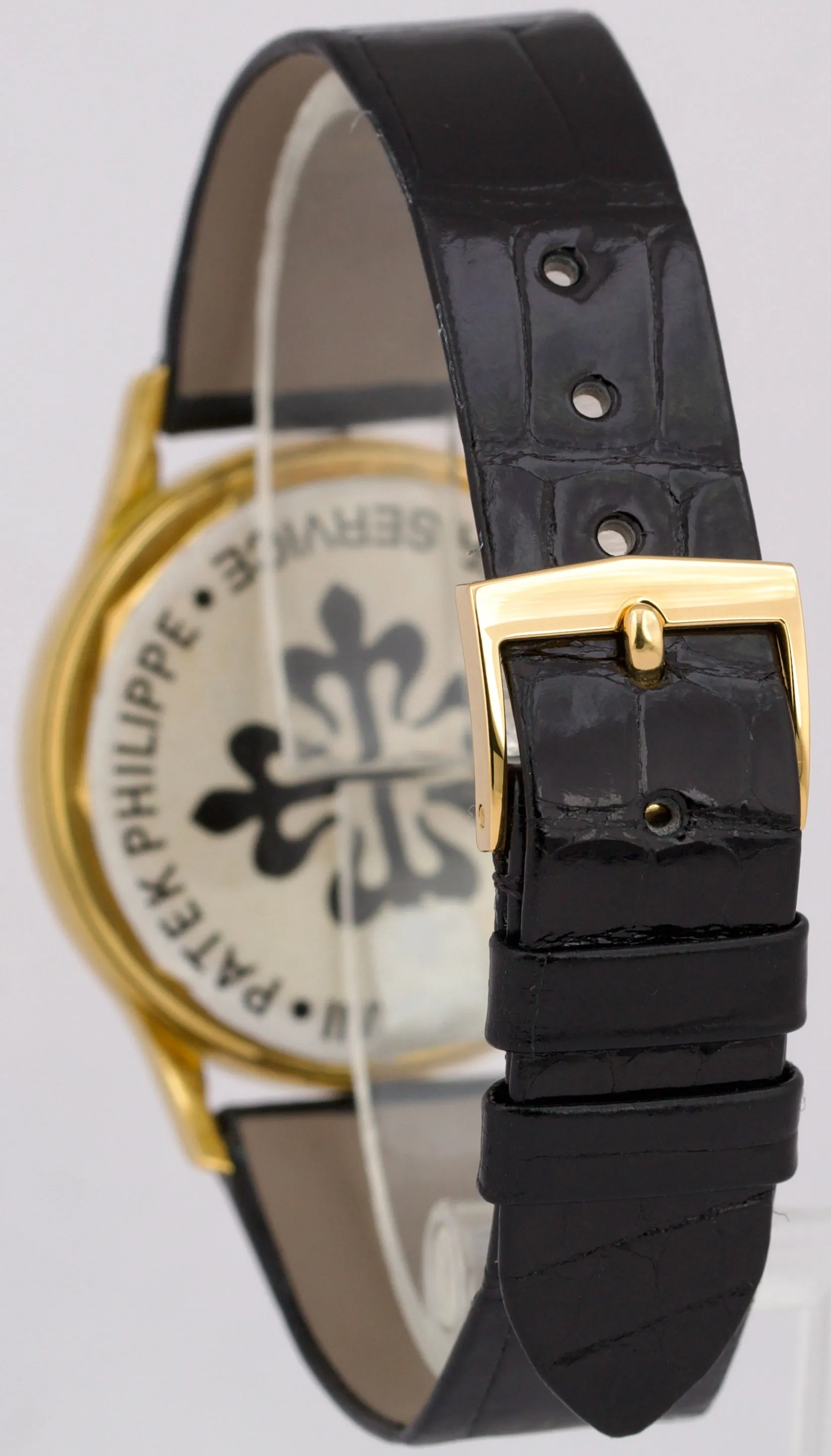 SERVICED Patek Philippe Calatrava 18K Yellow Gold 33.5mm Automatic 3514 Watch