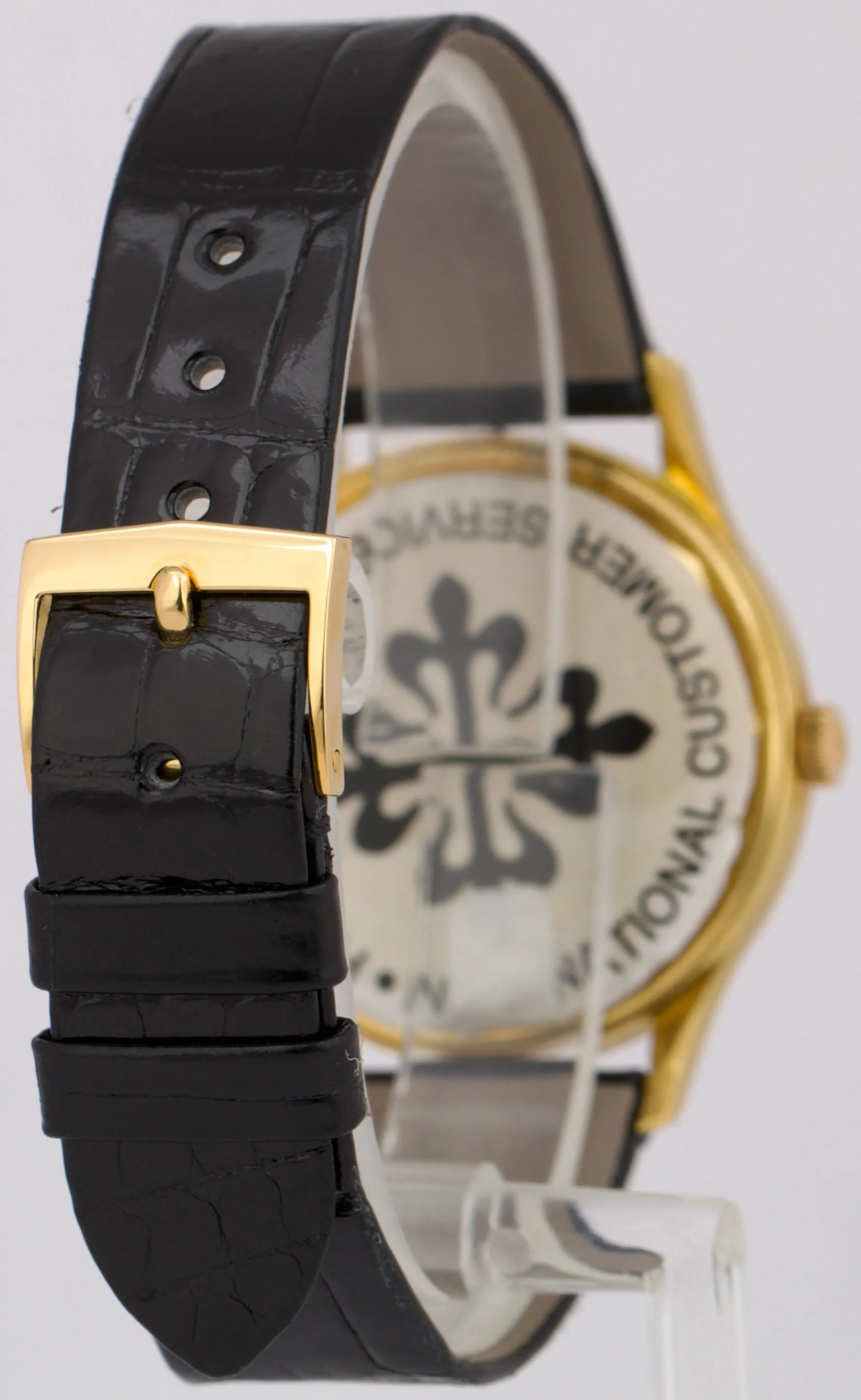 SERVICED Patek Philippe Calatrava 18K Yellow Gold 33.5mm Automatic 3514 Watch
