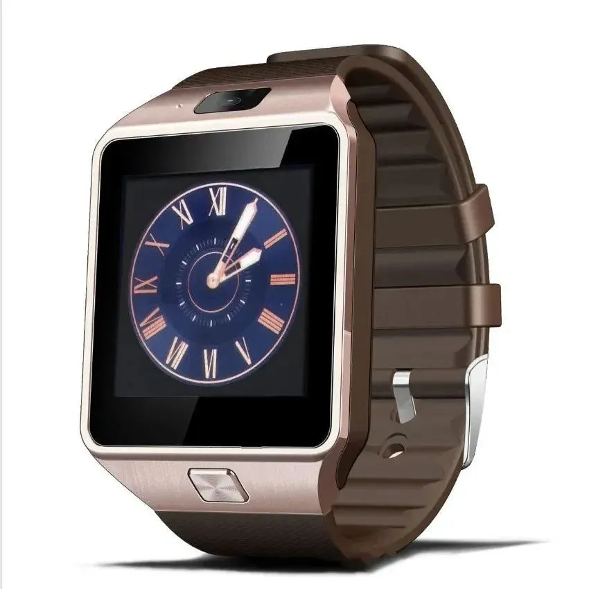 SIM Card DZ09 Mobile Smartwatch Sleep Monitor Phone Watch Fitness Tracker Remote Control Music Camera Watch