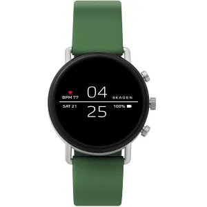 Skagen Connected Falster 2 Stainless Steel and Silicone Touchscreen Smartwatch