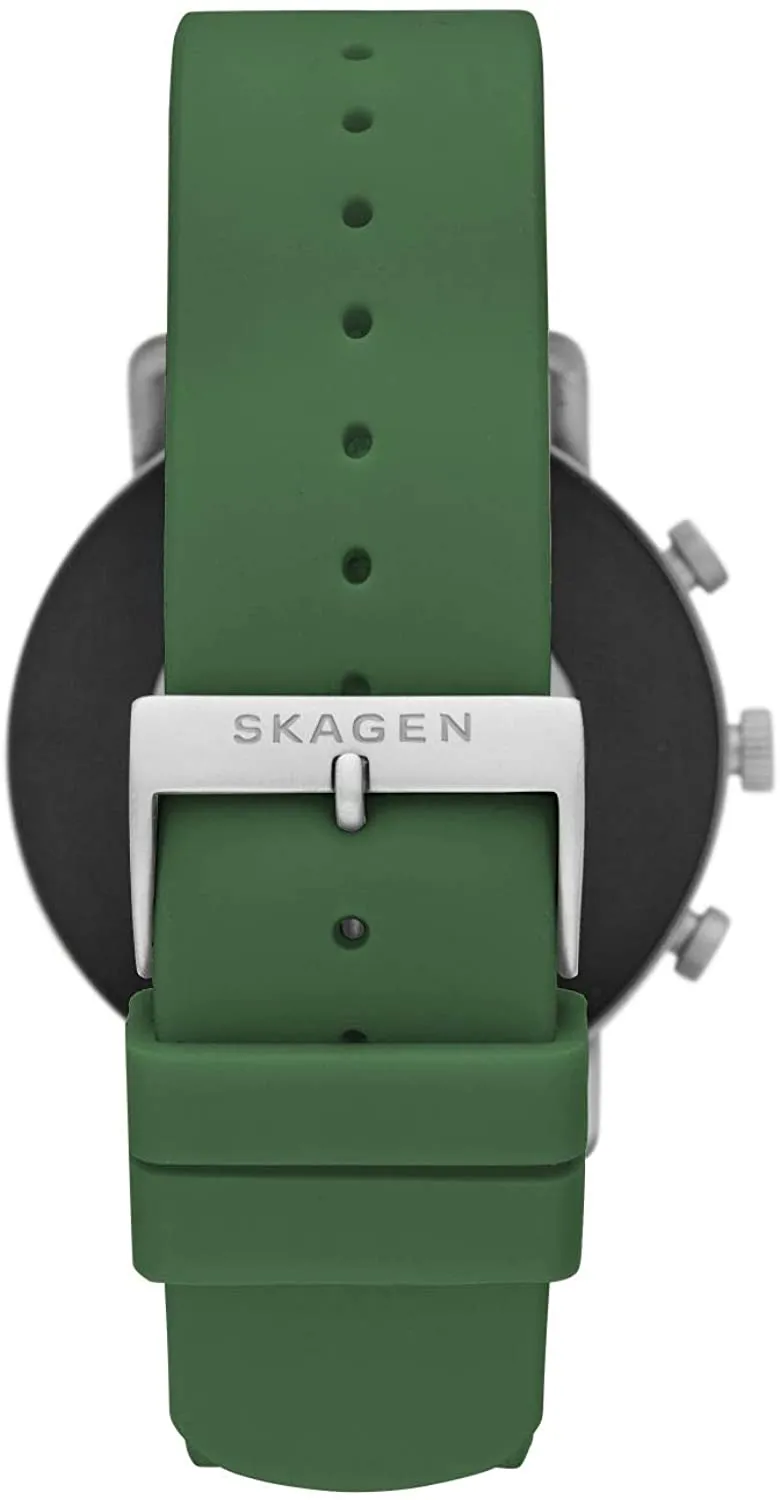 Skagen Connected Falster 2 Stainless Steel and Silicone Touchscreen Smartwatch