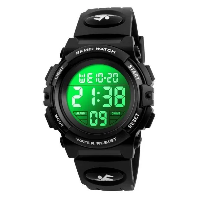 SKMEI 1266 Children LED Digital Watch w/ Chronograph & 5Bar Waterproof