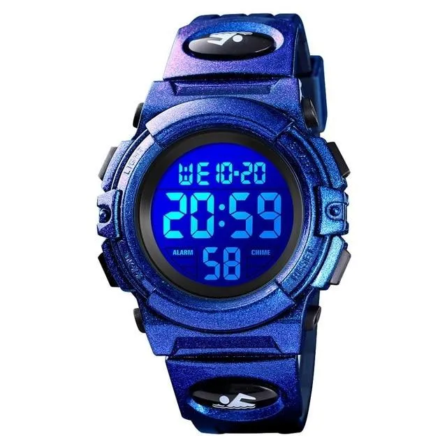 SKMEI 1266 Children LED Digital Watch w/ Chronograph & 5Bar Waterproof
