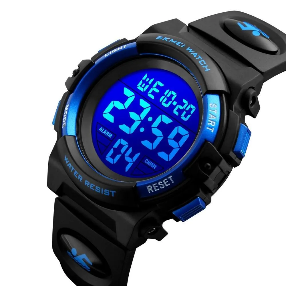 SKMEI 1266 Children LED Digital Watch w/ Chronograph & 5Bar Waterproof