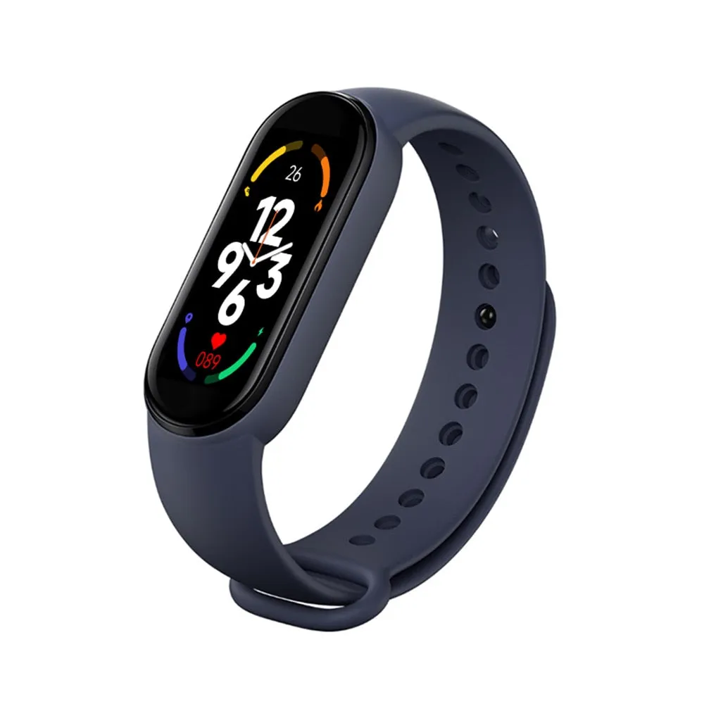 Smart Watch Band7 2023 New Sports Digial Smart Fitness Bracelet Clock Dynamic Color Display Screen Heart Rate For Android Xiaomi