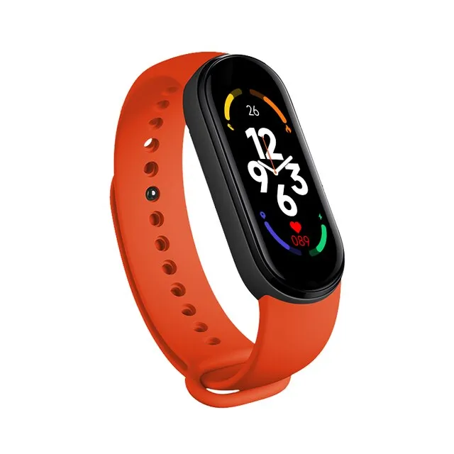 Smart Watch Band7 2023 New Sports Digial Smart Fitness Bracelet Clock Dynamic Color Display Screen Heart Rate For Android Xiaomi