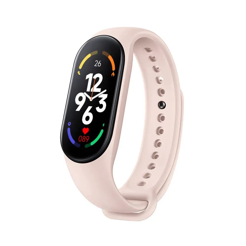 Smart Watch Band7 2023 New Sports Digial Smart Fitness Bracelet Clock Dynamic Color Display Screen Heart Rate For Android Xiaomi