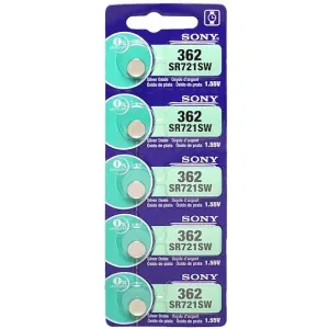 Sony SR721SW (362) Silver Oxide Battery