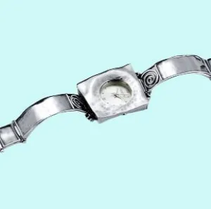 Sterling Silver 925 Watch Handcrafted Watch for Woman