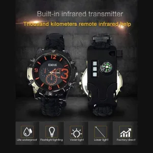 Tactical Rescue Paracord Watch