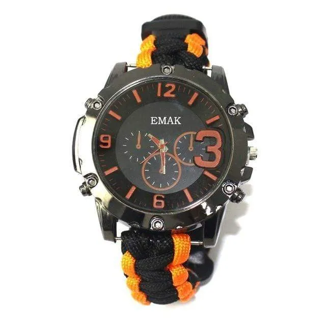 Tactical Rescue Paracord Watch