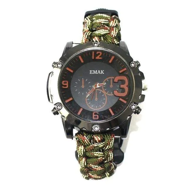 Tactical Rescue Paracord Watch