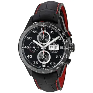 TAG HEUER CARRERA AUTOMATIC BLACK MEN WATCH CV2A81.FC6237