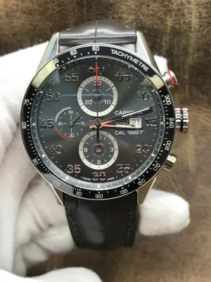 TAG Heuer Carrera CAR2A11 Grey Dial Automatic  Men's Watch