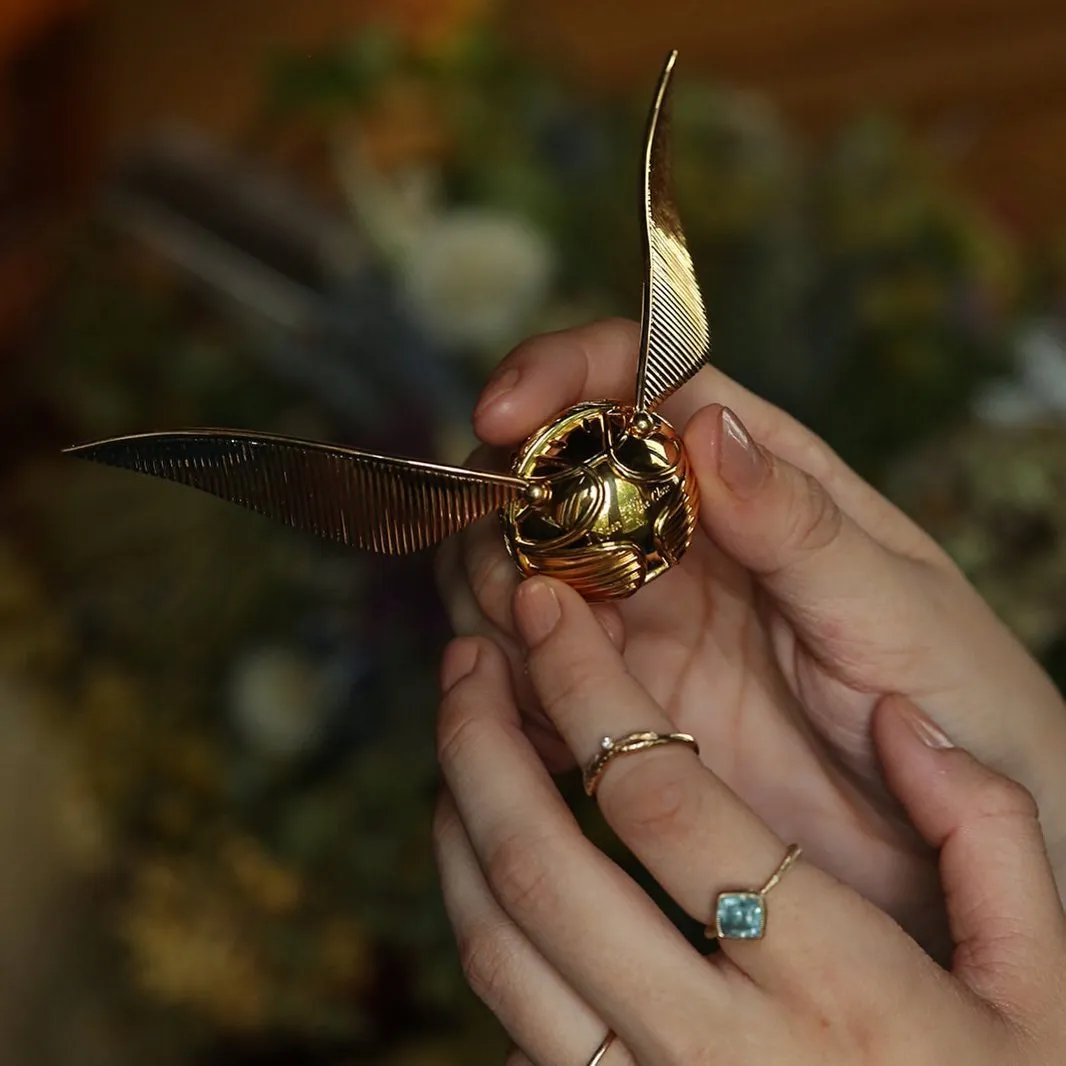 The Golden Snitch Ring Box