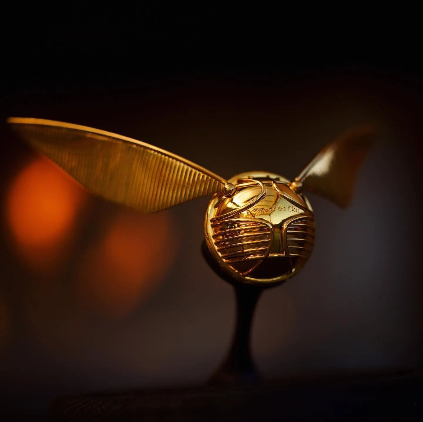 The Golden Snitch Ring Box