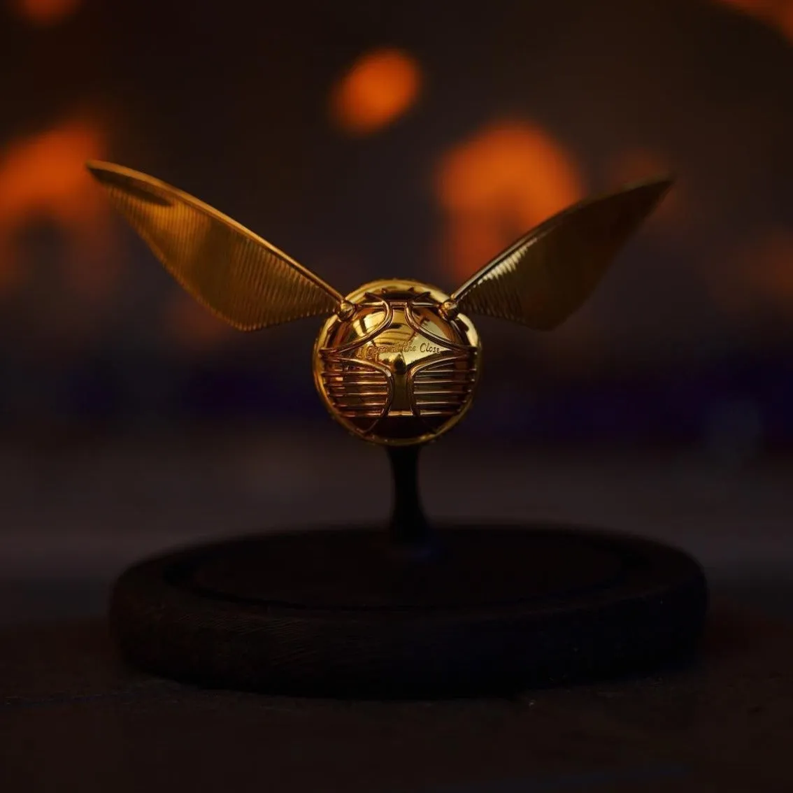 The Golden Snitch Ring Box