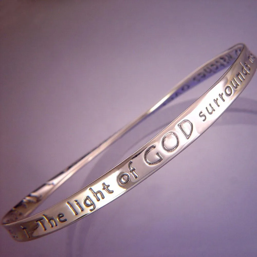 The Light Of God Surrounds Me - James Dillet Freeman Bracelet