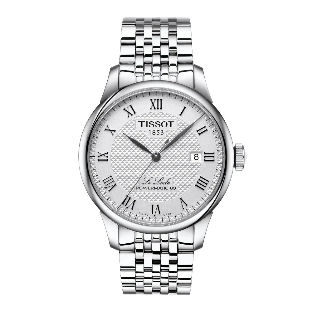 Tissot Le Locle Powermatic 80 Men's Stainless Steel Watch